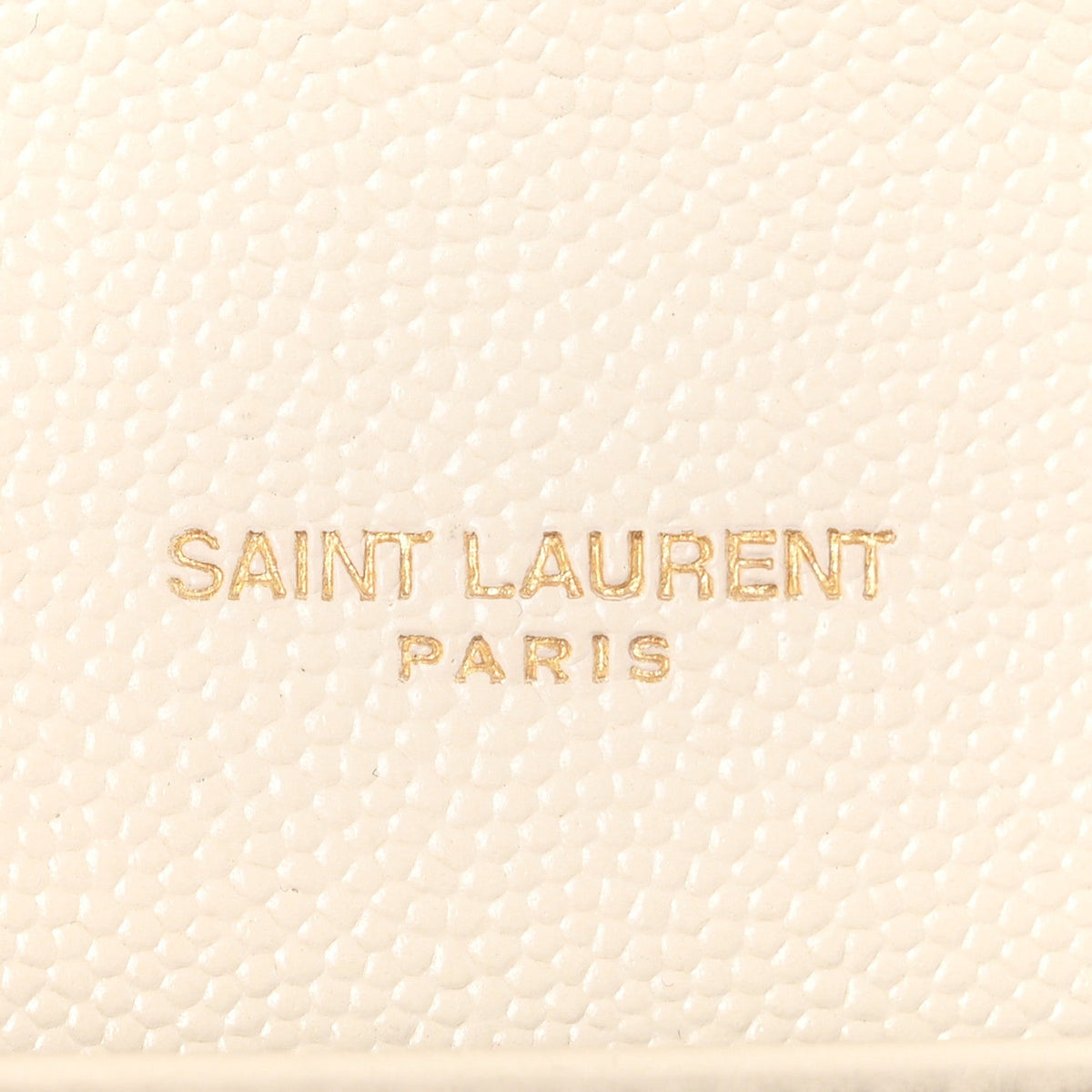 Grain De Poudre Monogram Cassandra Chain Wallet Crema Soft