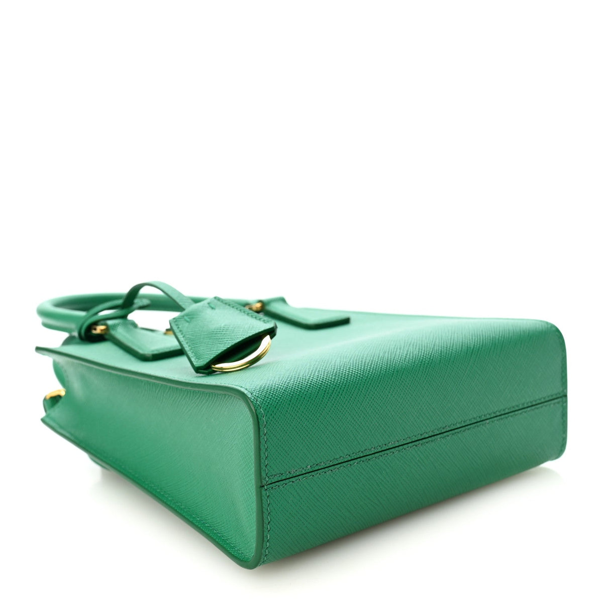 Saffiano Lux Metal Triangle Handbag Mango