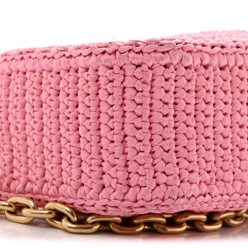 Yarn Raffia Effect Crochet Re-Edition 2005 Shoulder Bag Petalo