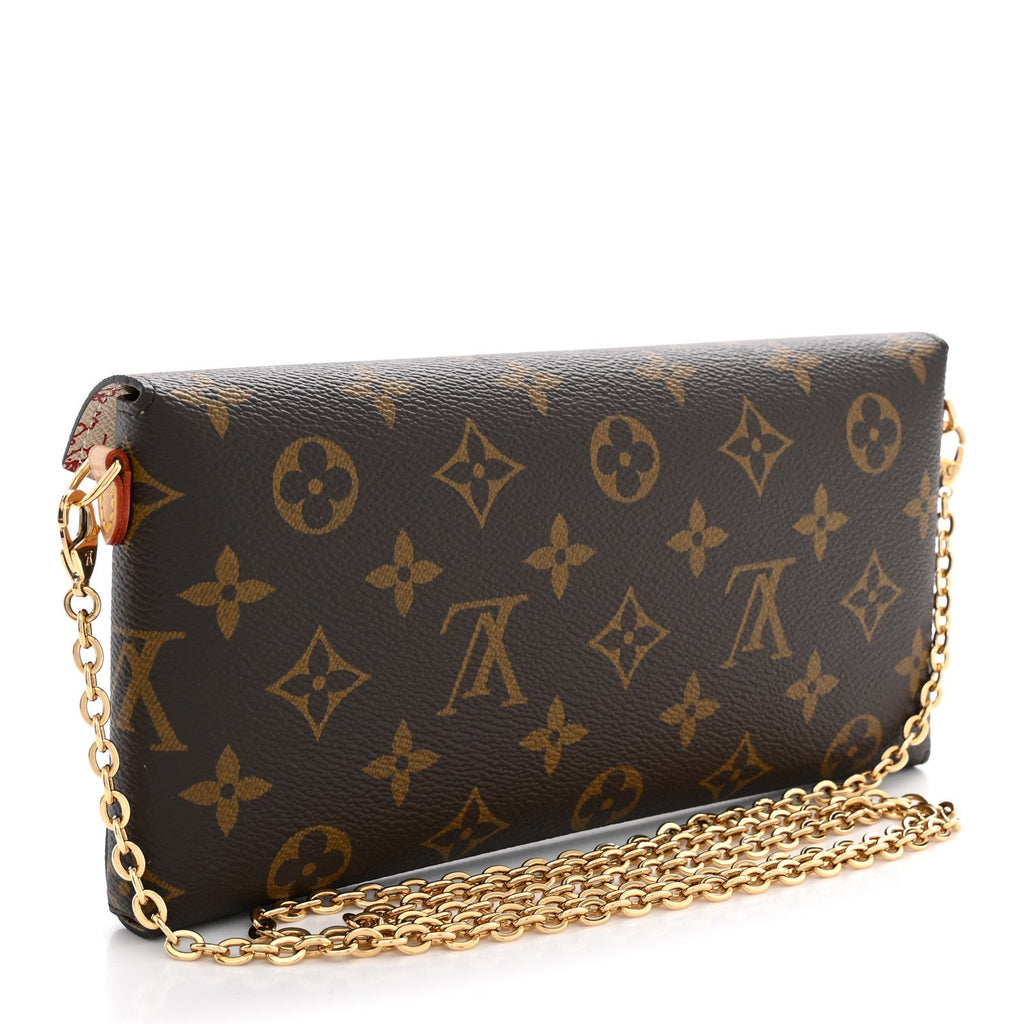 Monogram Grace Coddington Kirigami Organizer On Chain Beige