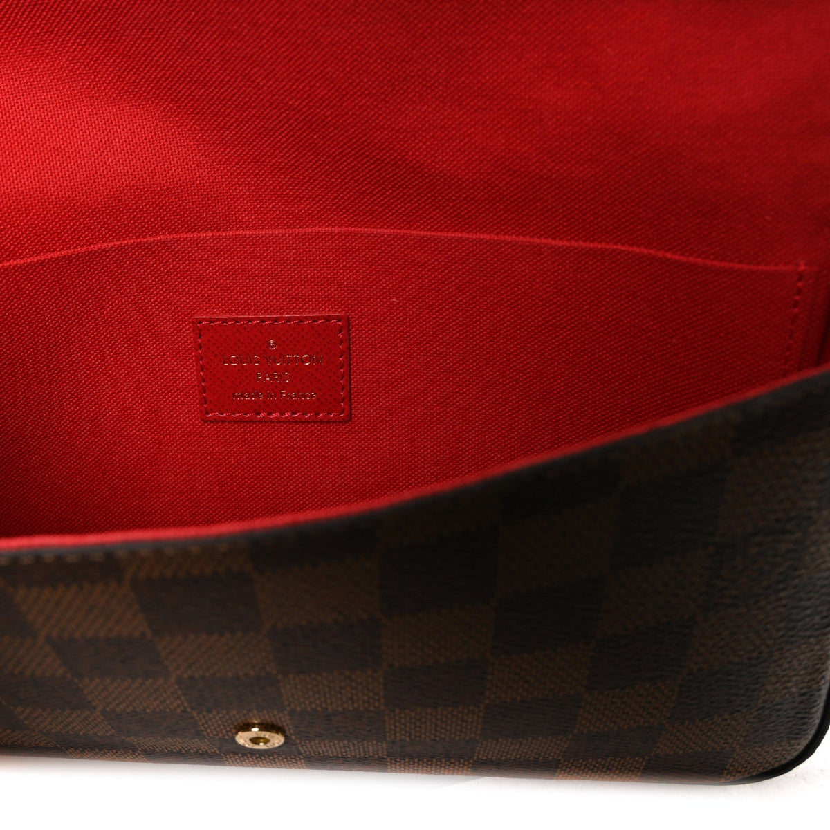 Damier Ebene Pochette Felicie Chain Wallet