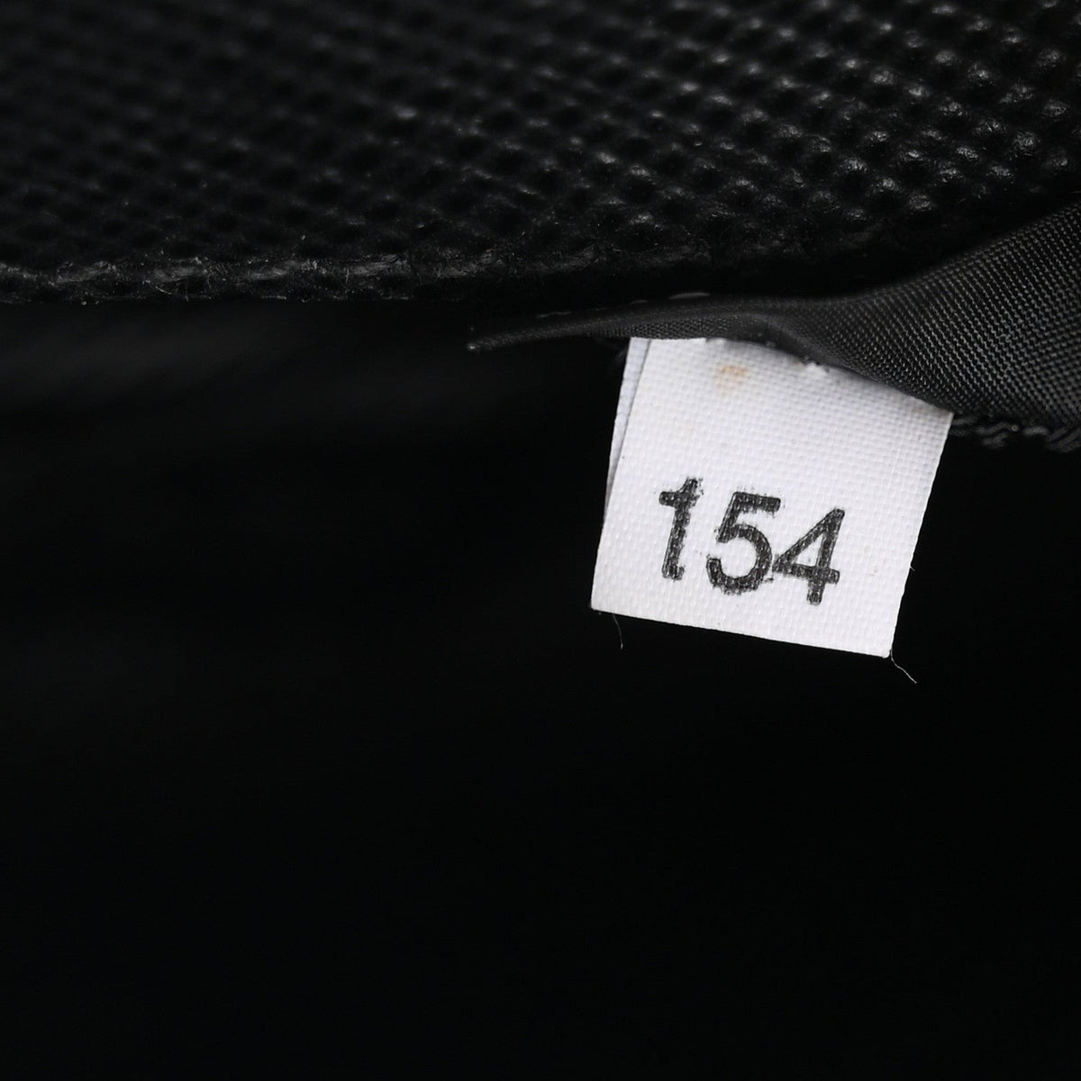 Saffiano Triangle Belt Bag Black