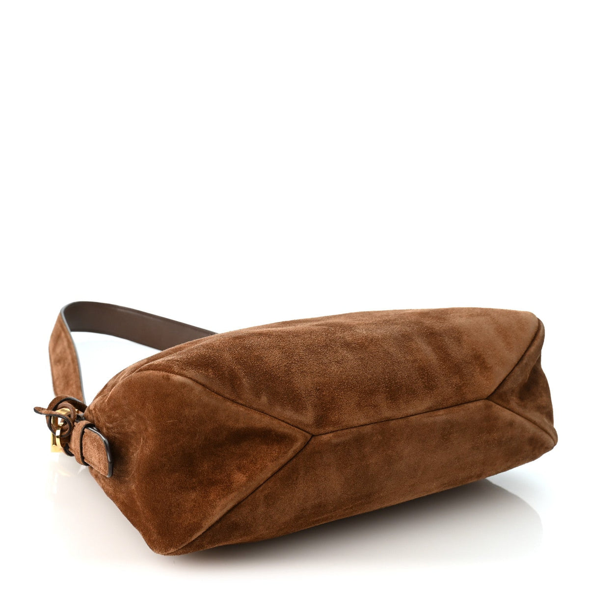 Scamosciato Suede Medium Aimee Shoulder Bag Cacao