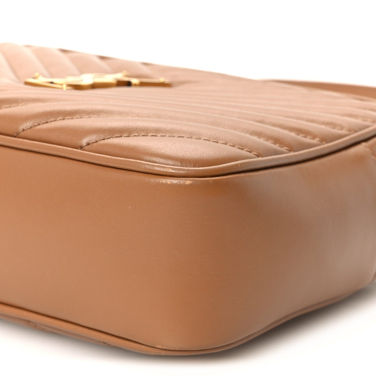Calfskin Matelasse Monogram Lou Camera Bag Cinnamon