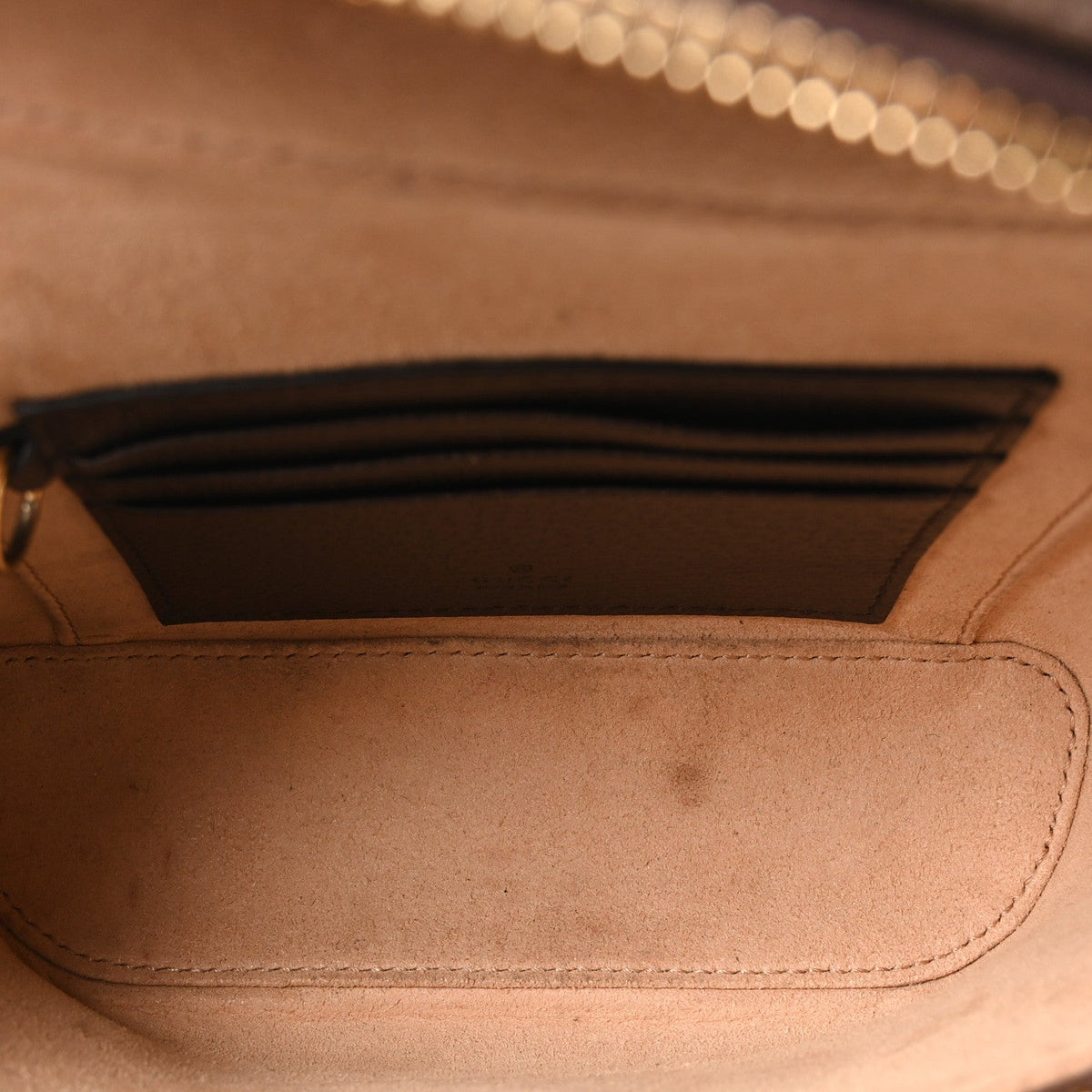 GG Supreme Monogram Textured Dollar Calfskin Web Ophidia Belt Bag 110 44 Beige Ebony New Acero