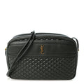 Lambskin Quilted Victoire Camera Bag New Vert Fonce