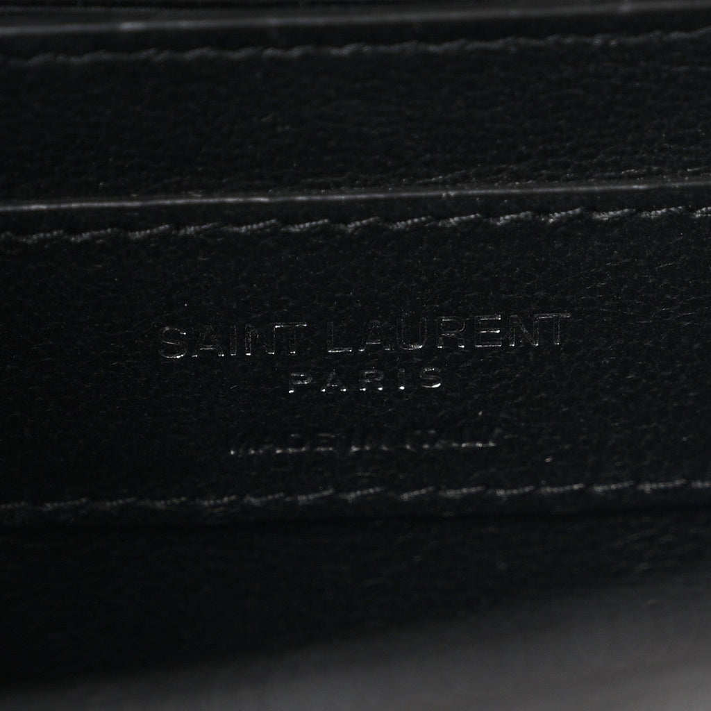 Grain De Poudre Small Monogram Kate Satchel Black