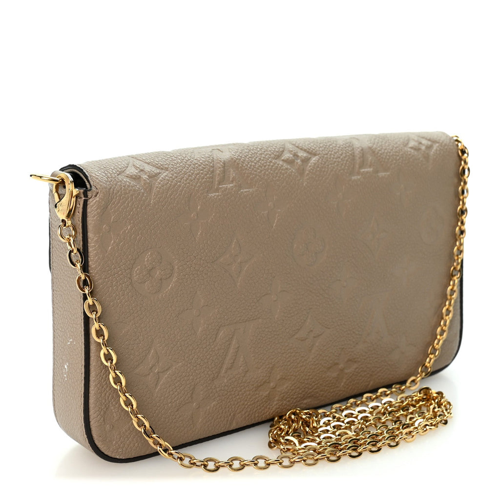 Empreinte Pochette Felicie Chain Wallet Tourterelle