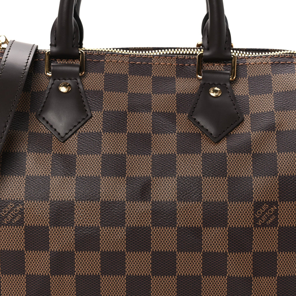 Damier Ebene Speedy Bandouliere 25
