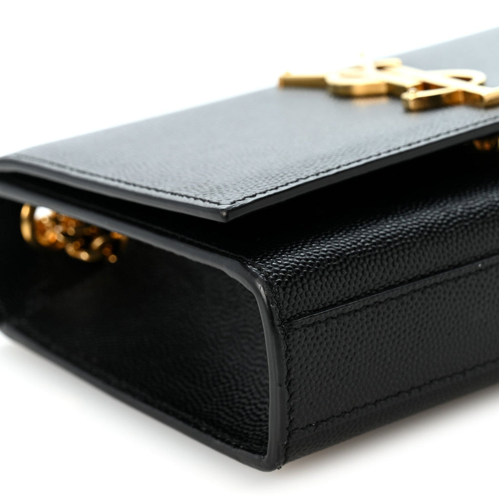 Grain De Poudre Small Monogram Kate Satchel Black