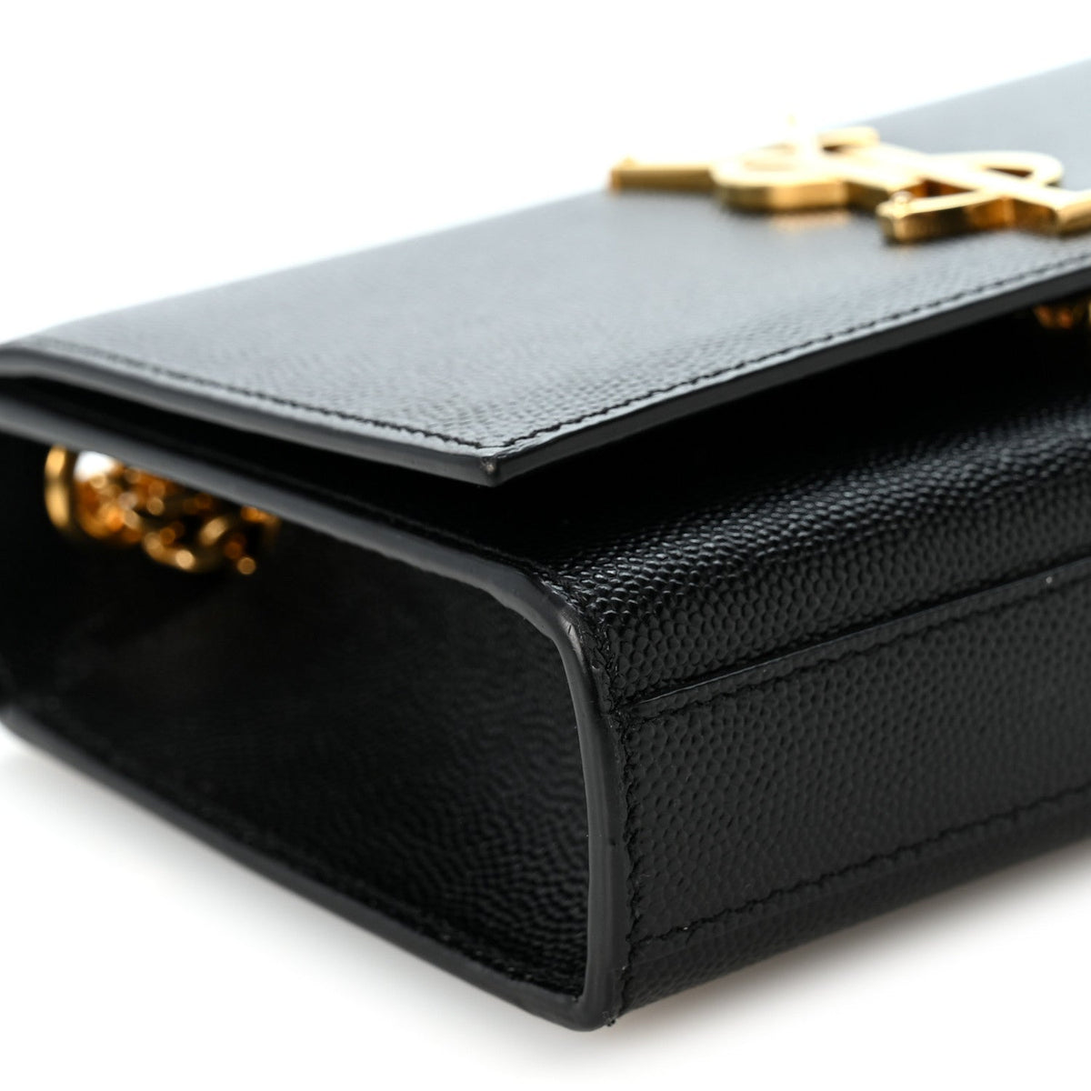 Grain De Poudre Small Monogram Kate Satchel Black