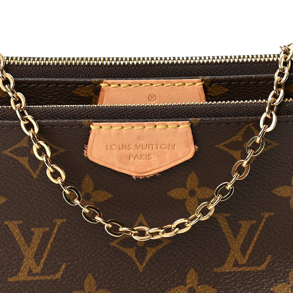 Monogram Multi Pochette Accessories Rose Clair