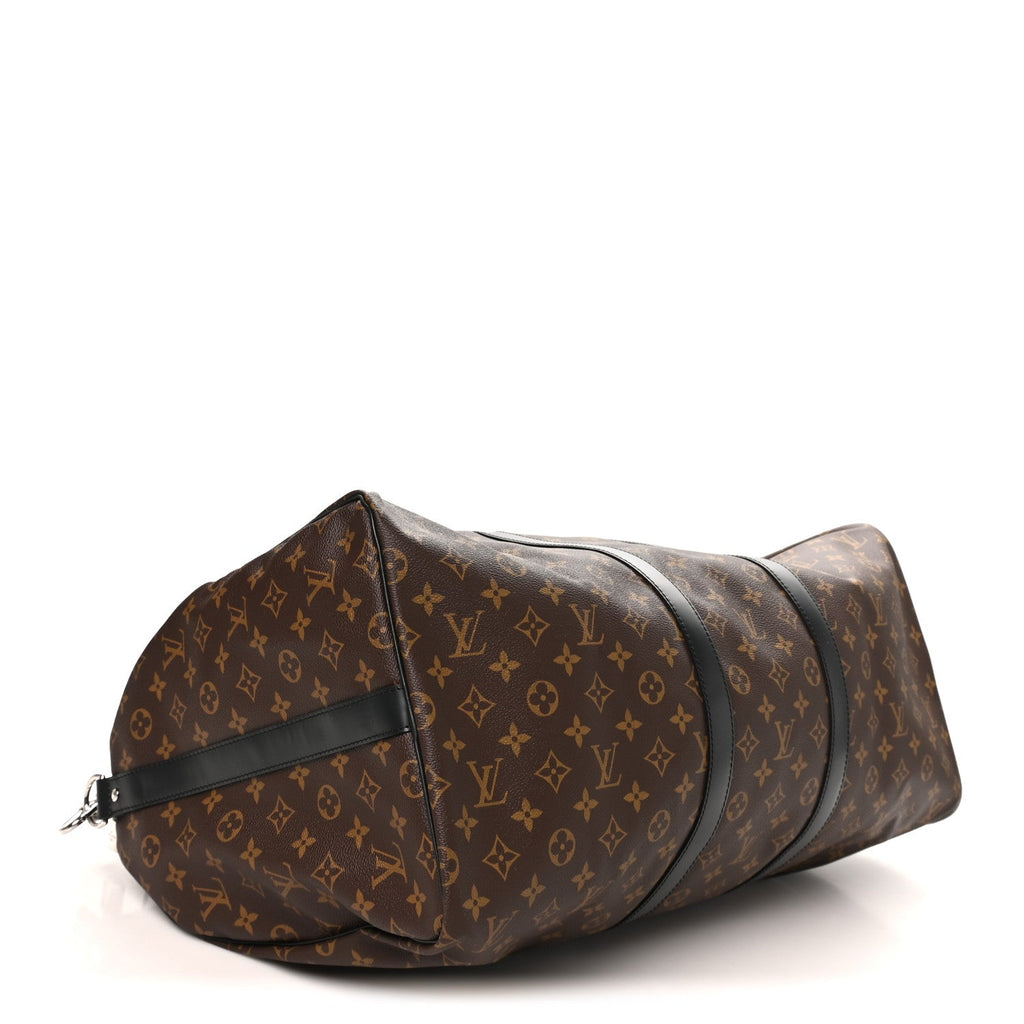 Monogram Macassar Keepall Bandouliere 55