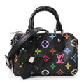 LV x TM Monogram Multicolor Nano Speedy Black