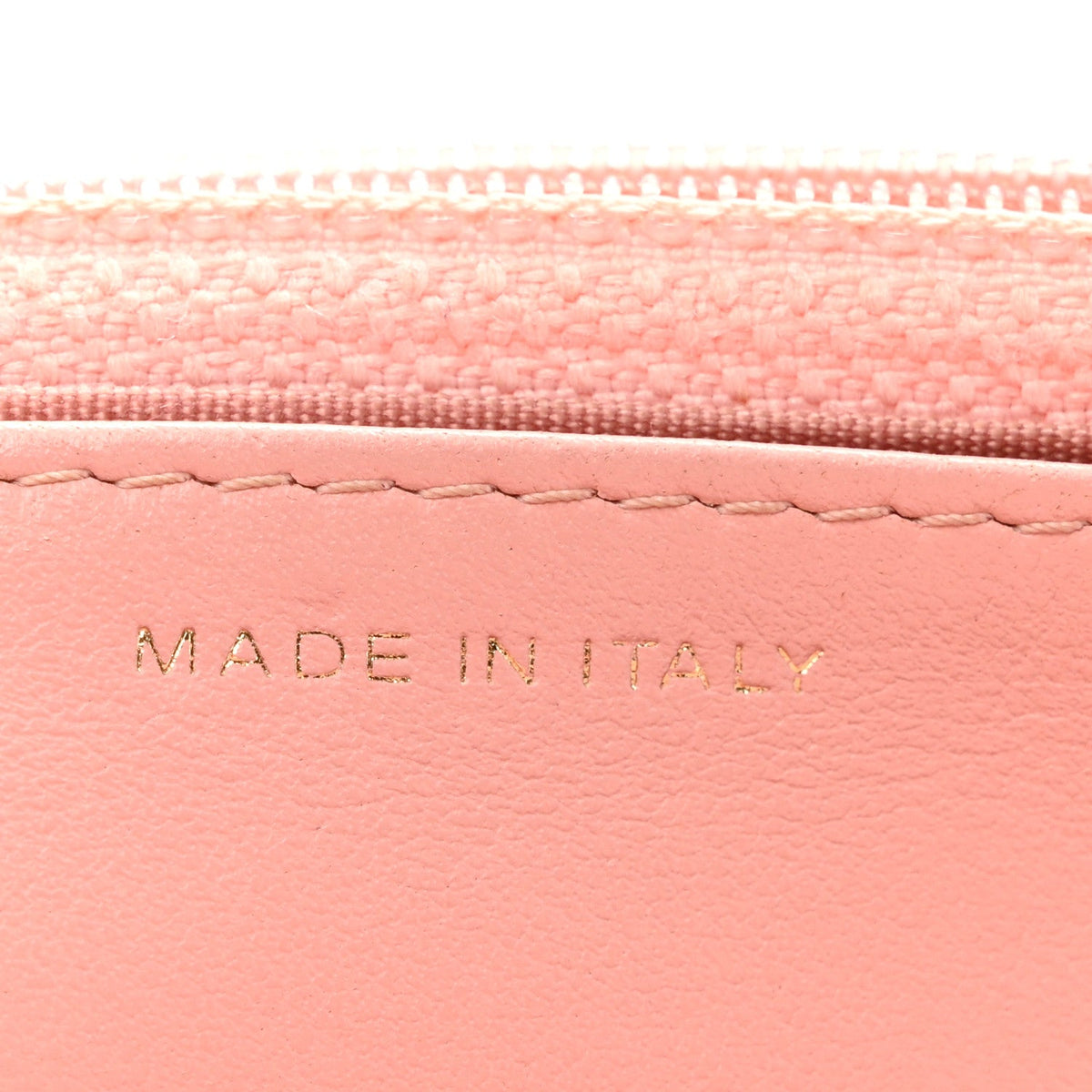 Caviar Quilted Boy Wallet On Chain WOC Pink