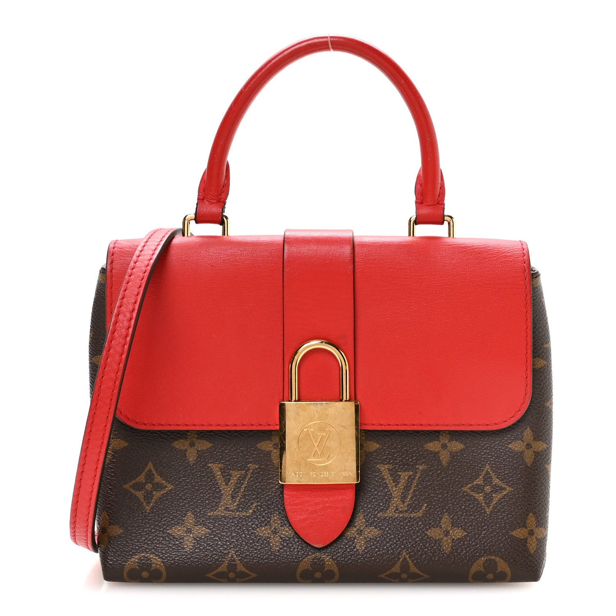 Monogram Locky BB Coquelicot