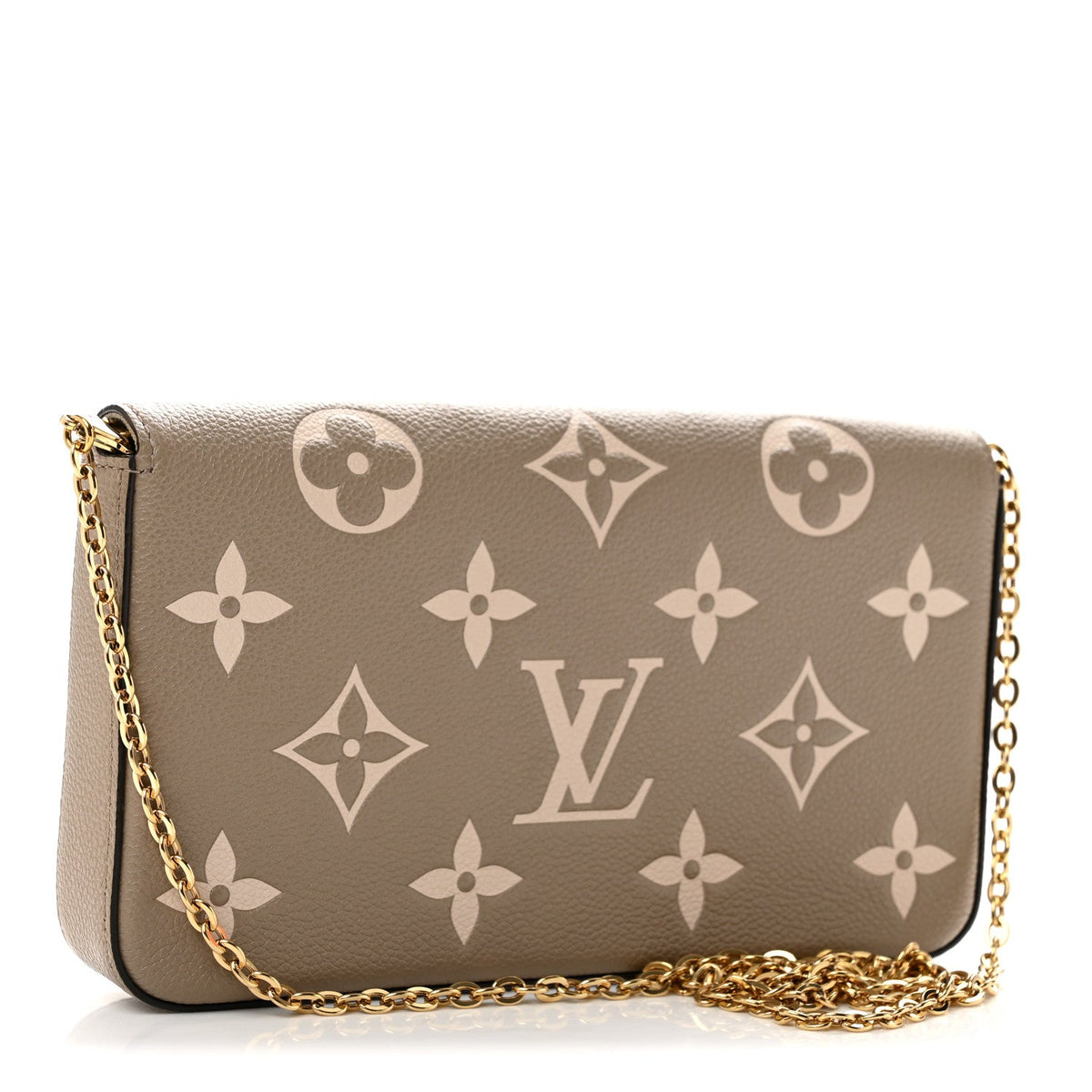Empreinte Monogram Giant Felicie Pochette Tourterelle Creme