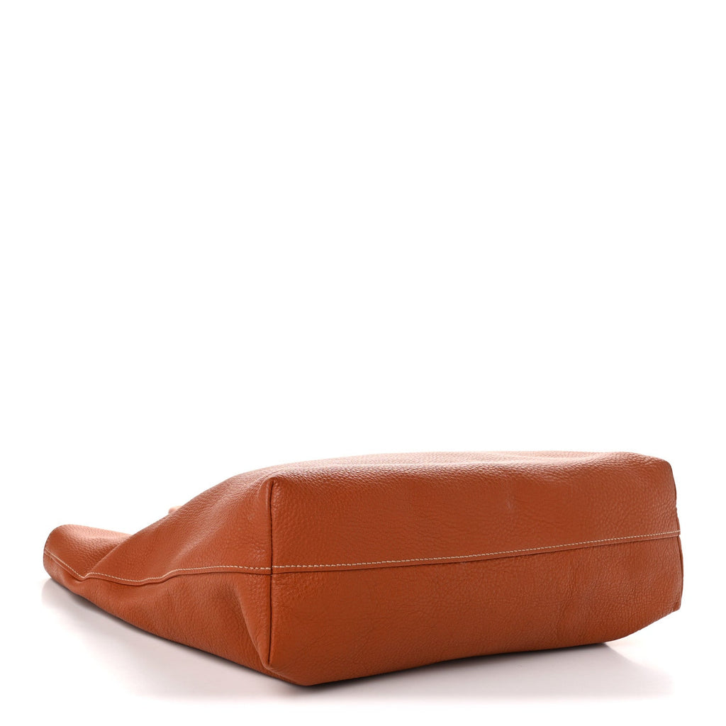 Vitello Daino Shopping Tote Rame