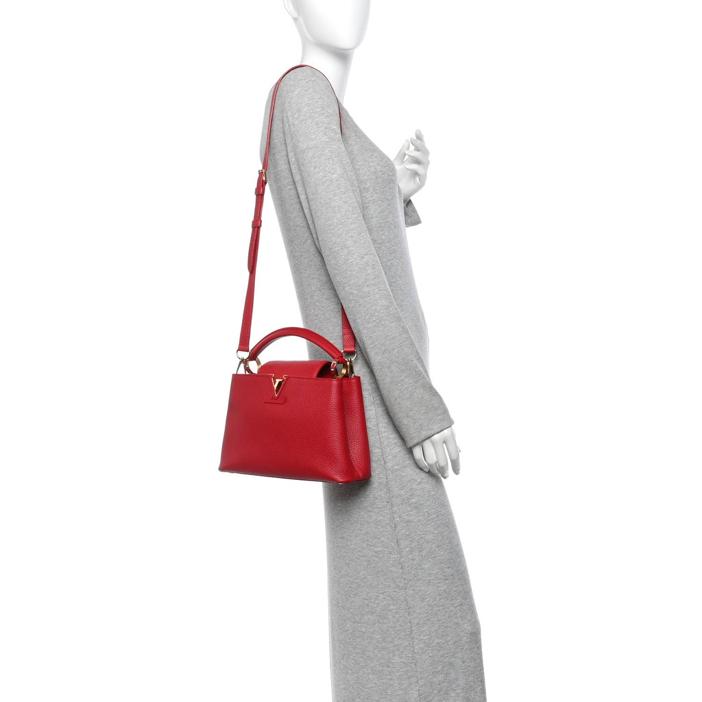 Taurillon Capucines BB Scarlet Red