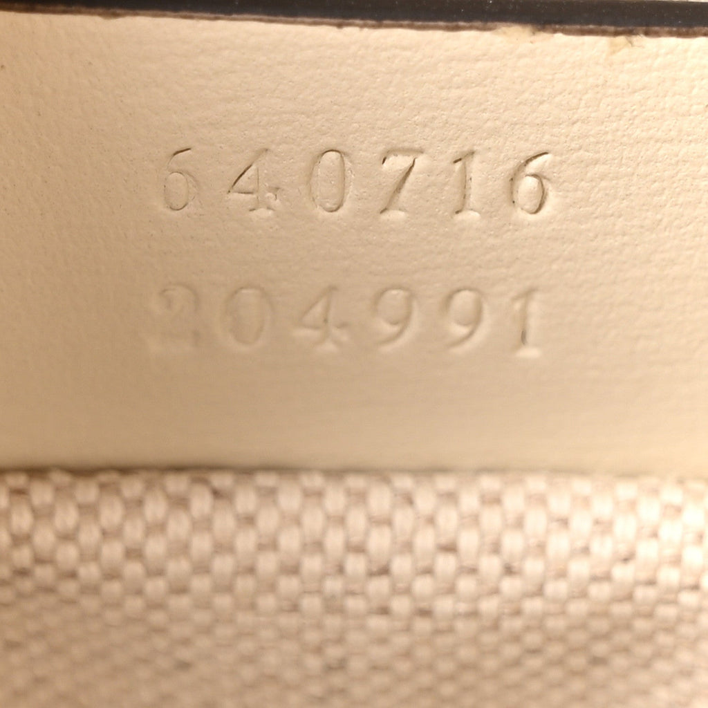 Boarded Plutone Calfskin Mini Horsebit 1955 Top Handle Bag Mystic White