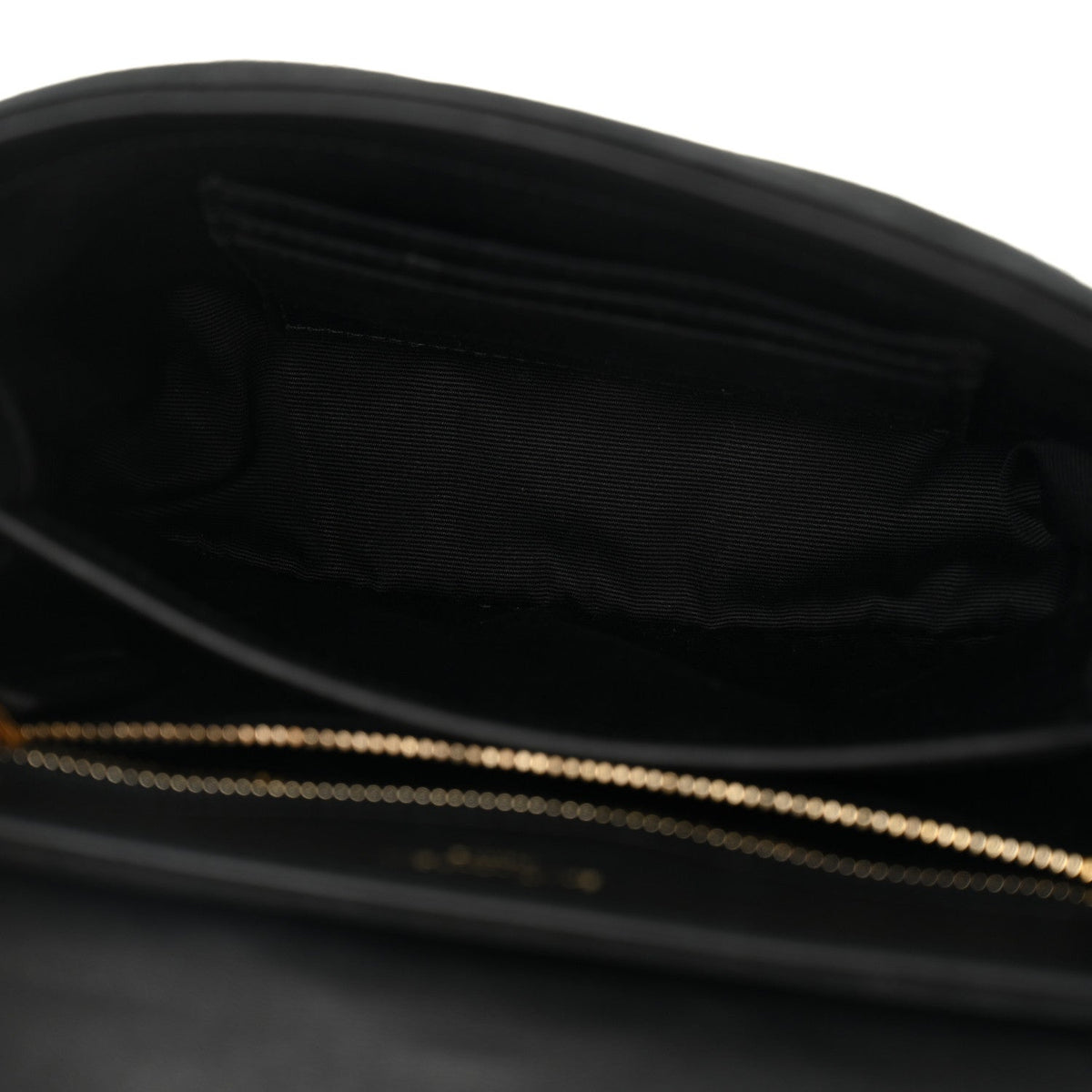 Suede Y Quilted Monogram Toy Loulou Crossbody Bag Black