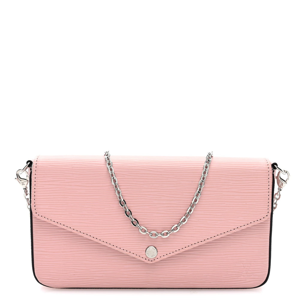 Epi Pochette Felicie Rose Ballerine