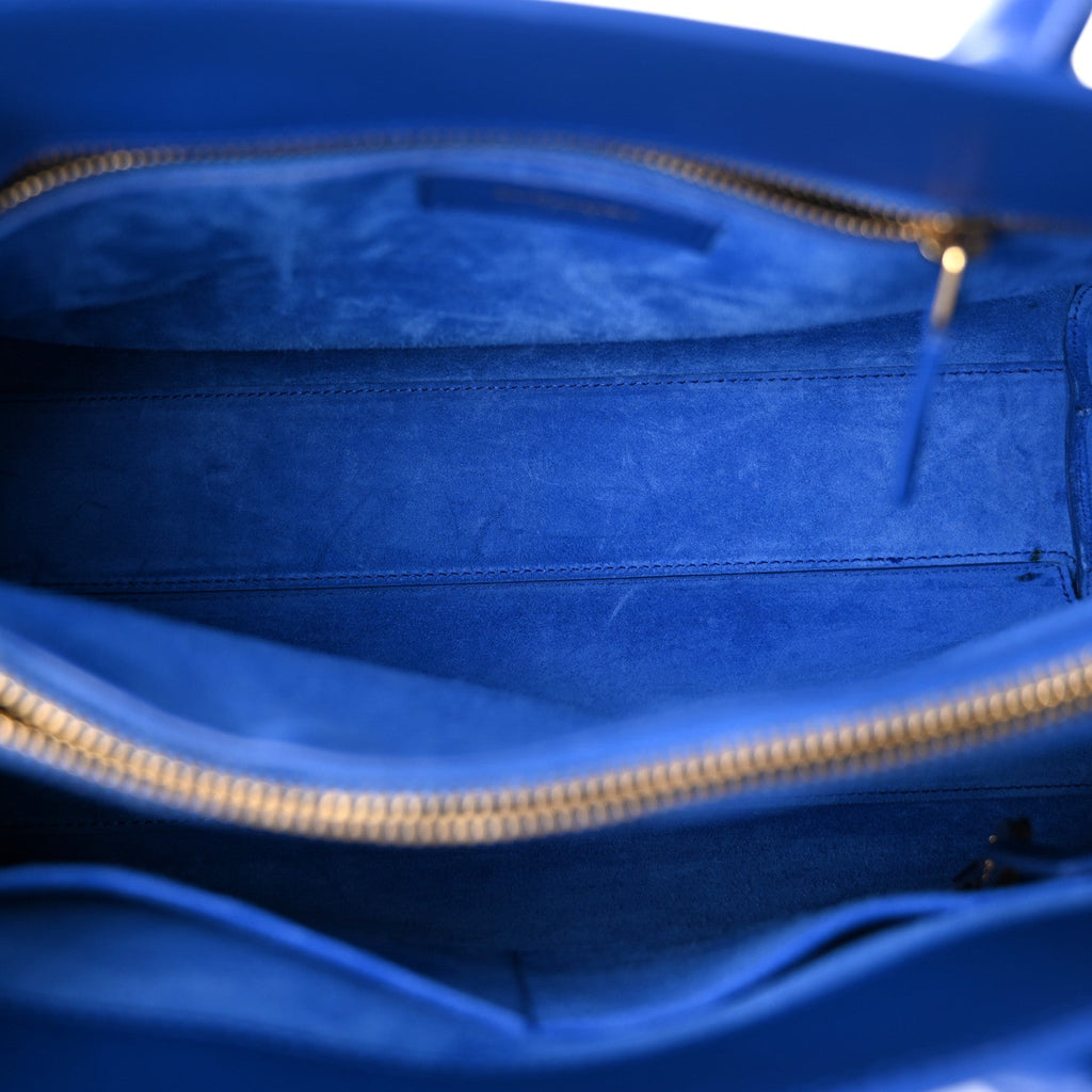 Calfskin Small Sac De Jour Outremer