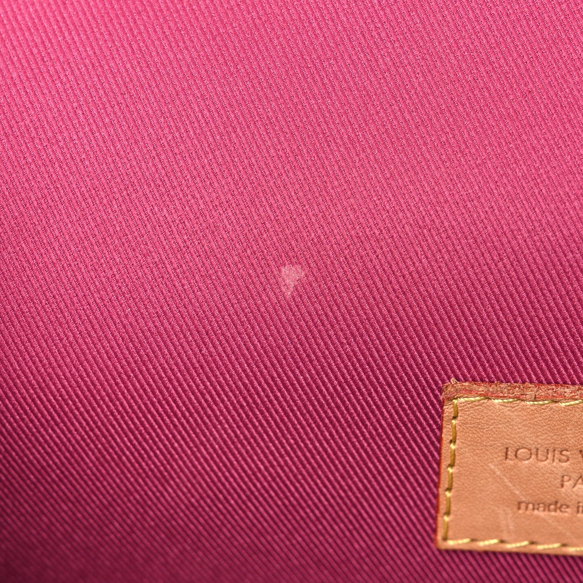 Monogram Cluny BB Bordeaux Fuchsia