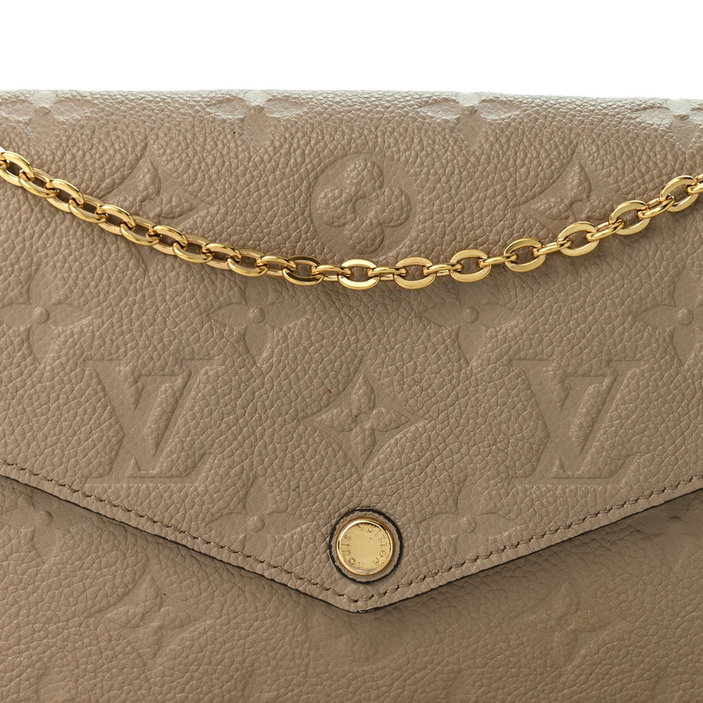 Empreinte Pochette Felicie Chain Wallet Tourterelle