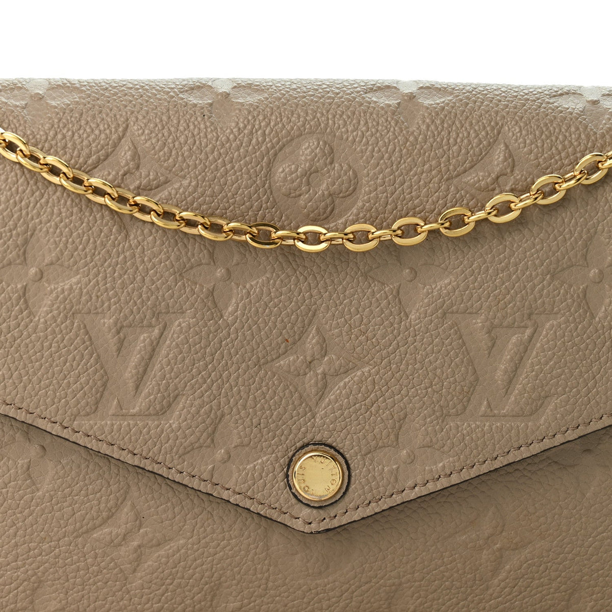 Empreinte Pochette Felicie Chain Wallet Tourterelle