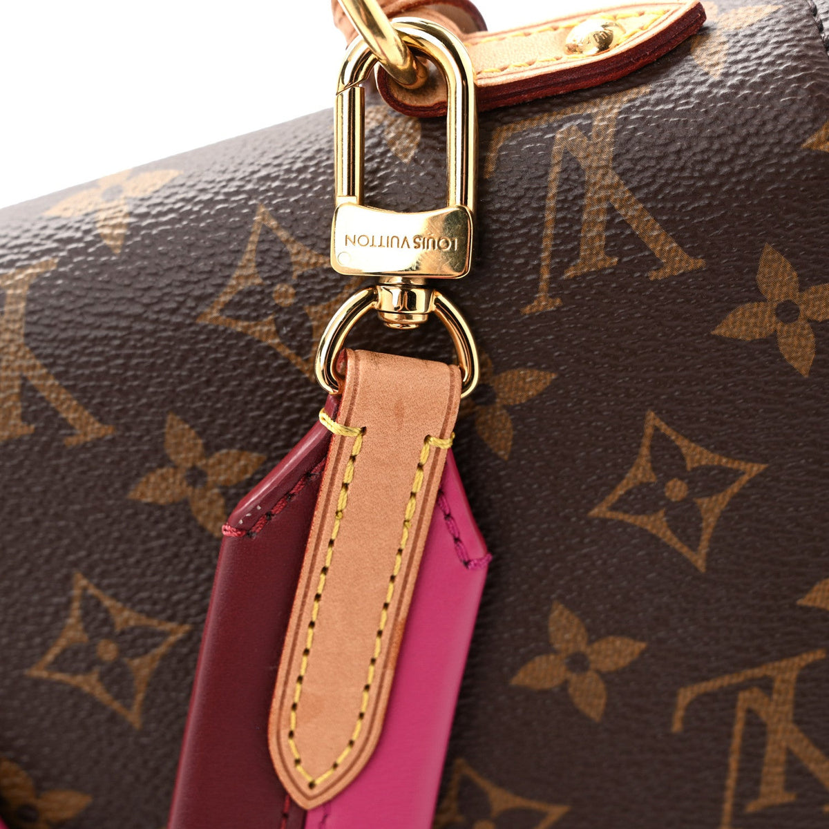 Monogram Cluny BB Bordeaux Fuchsia