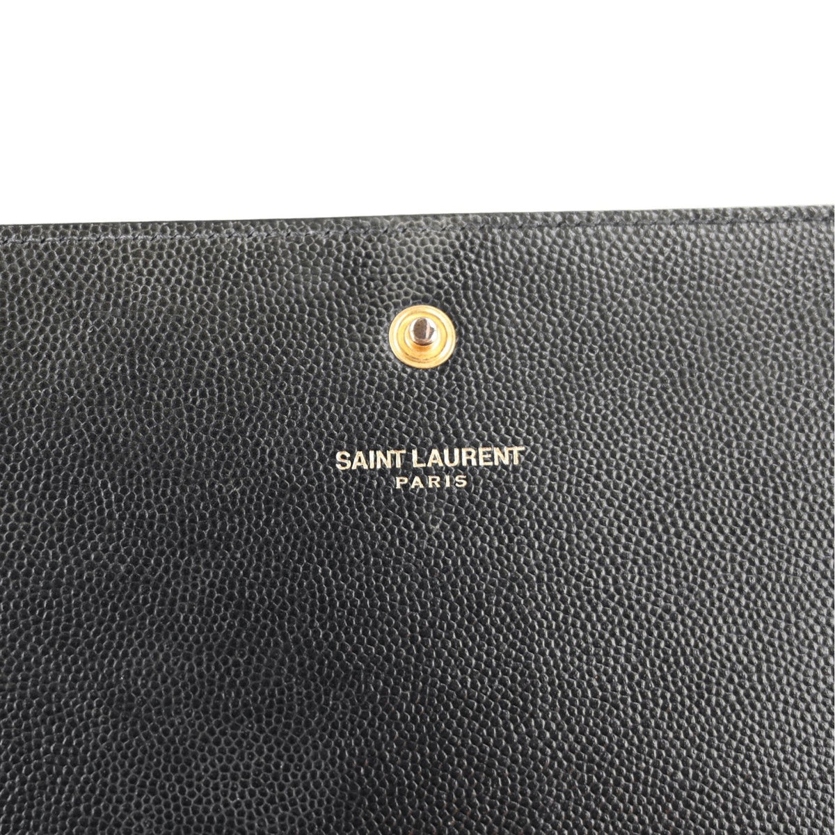 Grain De Poudre Star Studded Monogram Wallet on Chain Black