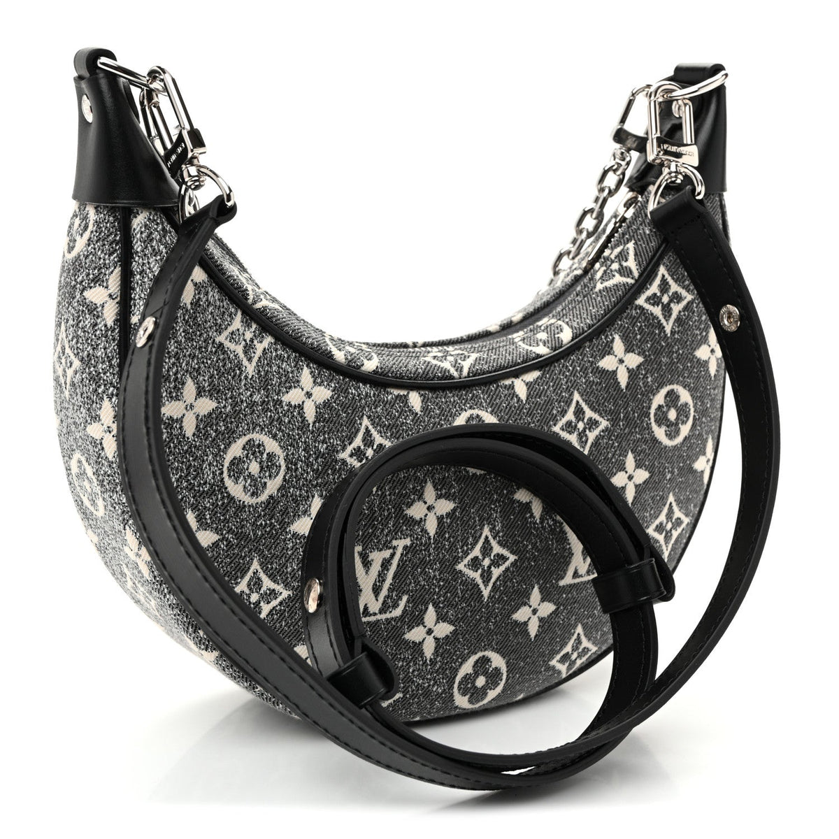 Monogram Jacquard Denim Loop Black