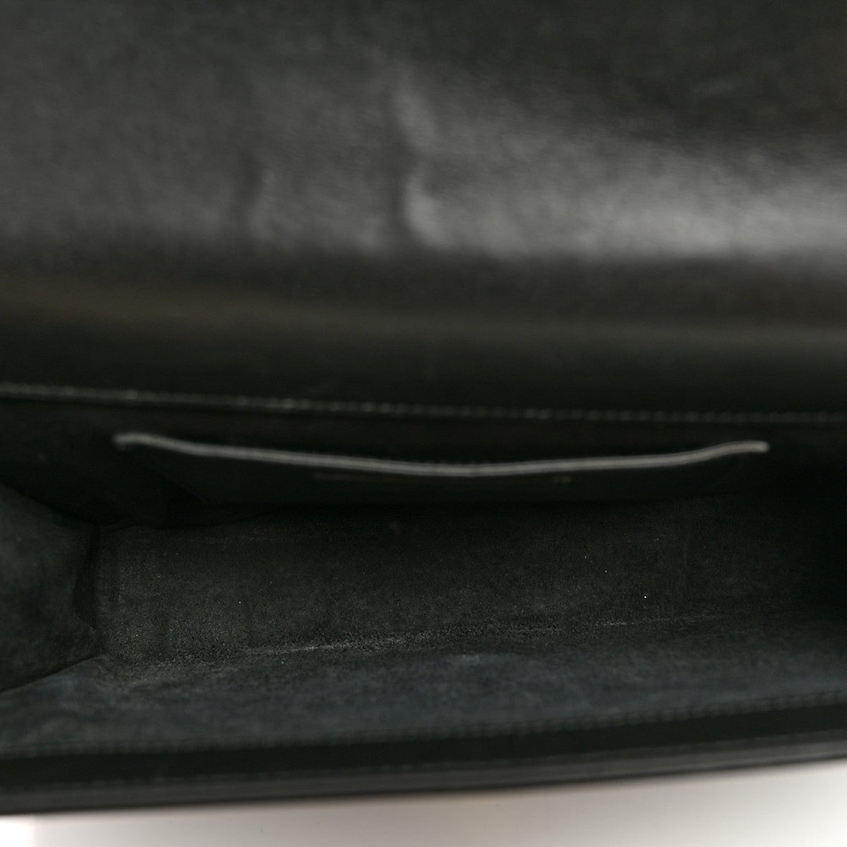 Smooth Calfskin Medium Classic Monogram Kate Tassel Satchel Black