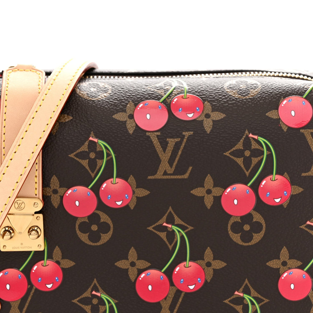 LV X TM Monogram Cerises Side Trunk MM