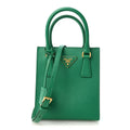 Saffiano Lux Metal Triangle Handbag Mango