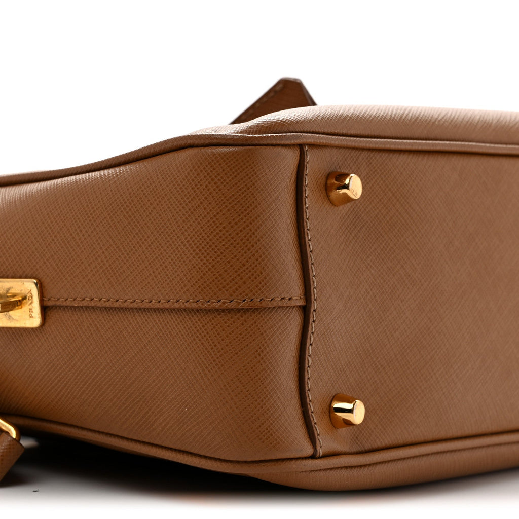 Saffiano Lux Bauletto Caramel