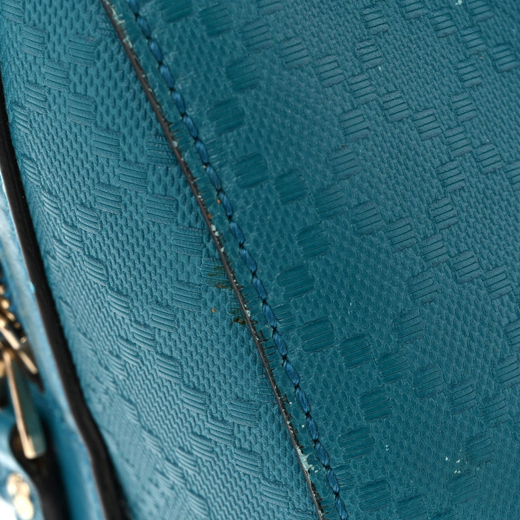 Hilary Lux Bright Diamante Top Handle Bag Deep Cobalt