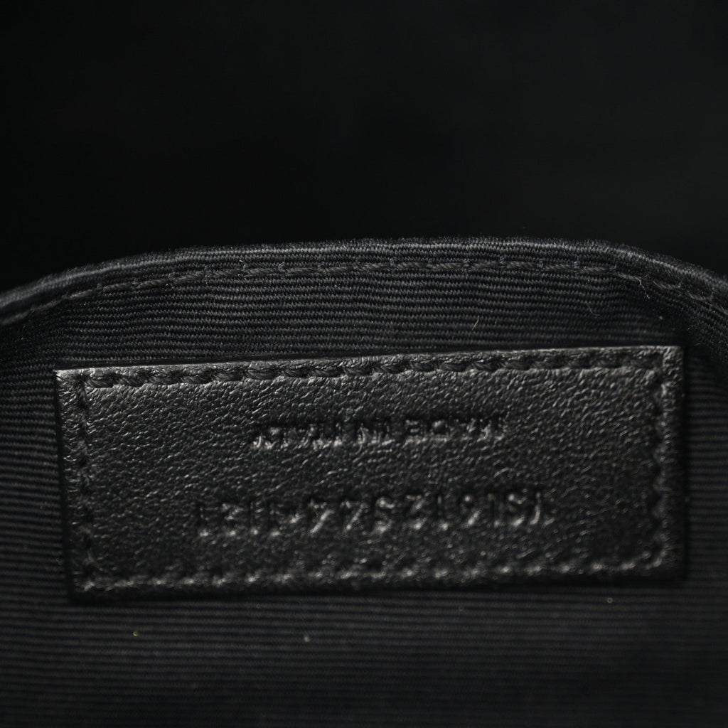 Calfskin Matelasse Monogram Lou Camera Bag Dark Beige