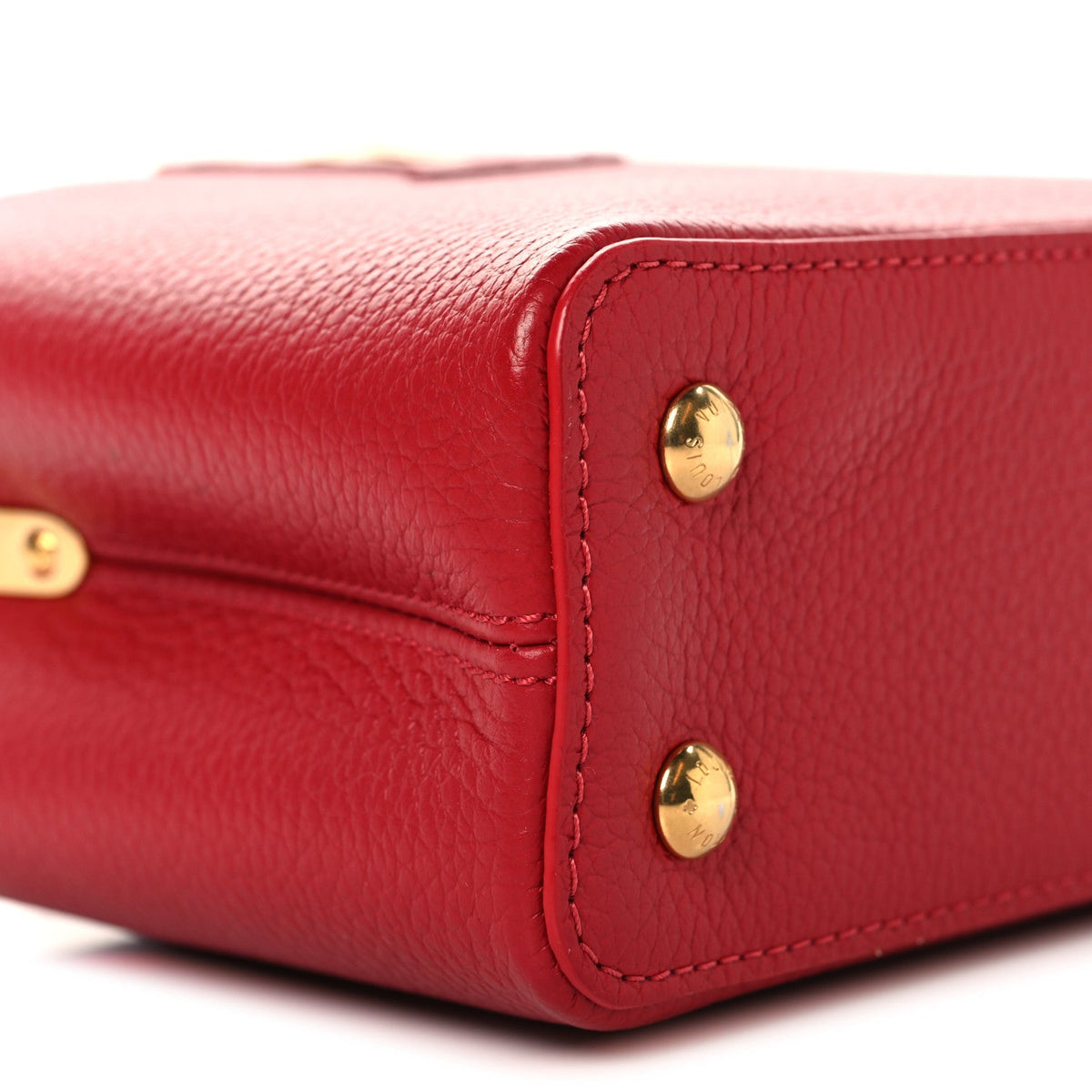 Taurillon Mini Capucines Scarlet