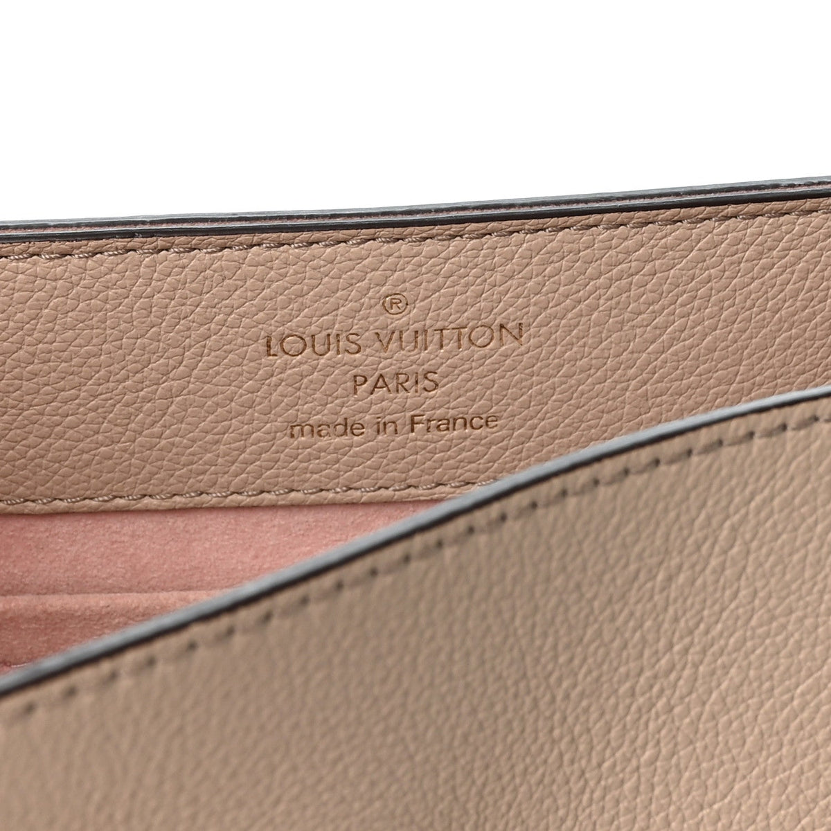 Soft Calfskin Lockme Ever MM  Greige
