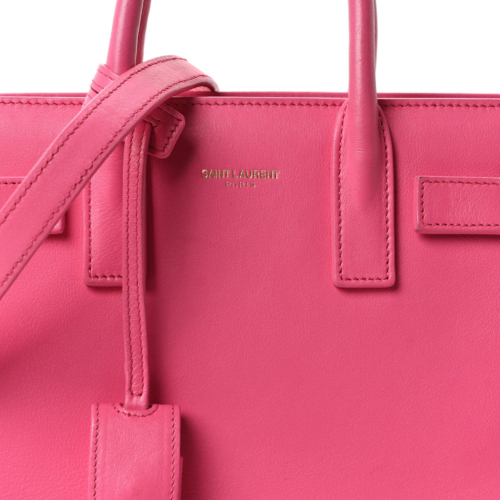 Calfskin Nano Sac De Jour Lipstick Fuchsia