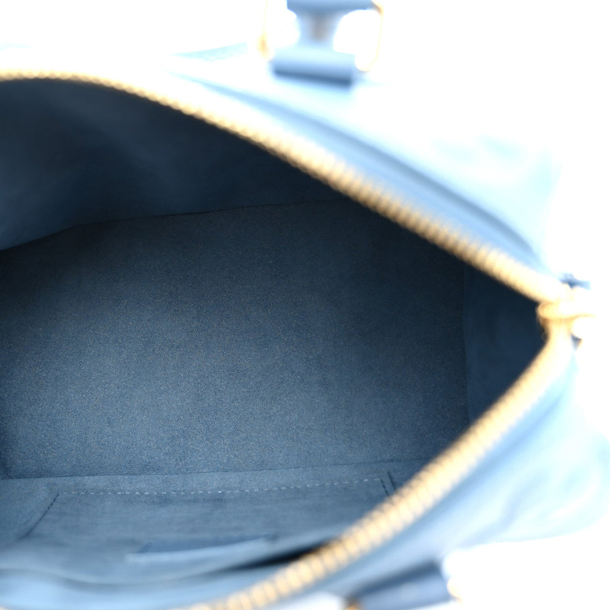 Empreinte Monogram Giant Speedy Bandouliere 20 Blue Jean