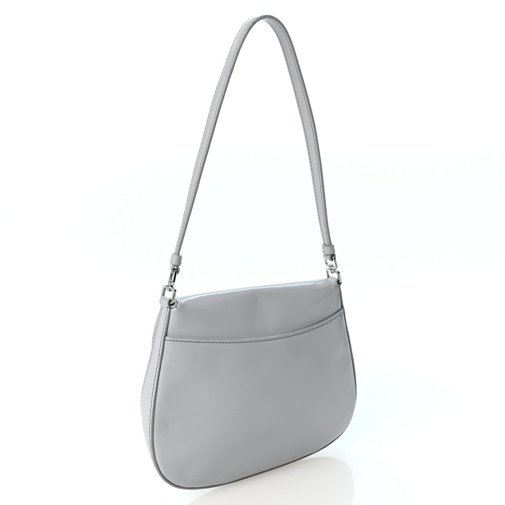 Spazzolato Cleo Flap Shoulder Bag Fiordaliso