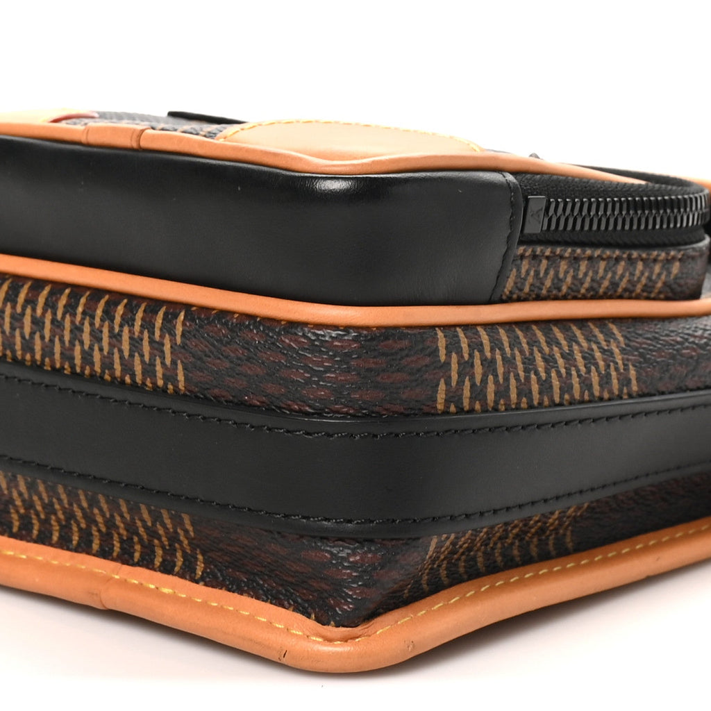 X NIGO Giant Damier Ebene Monogram Nano Amazone Messenger