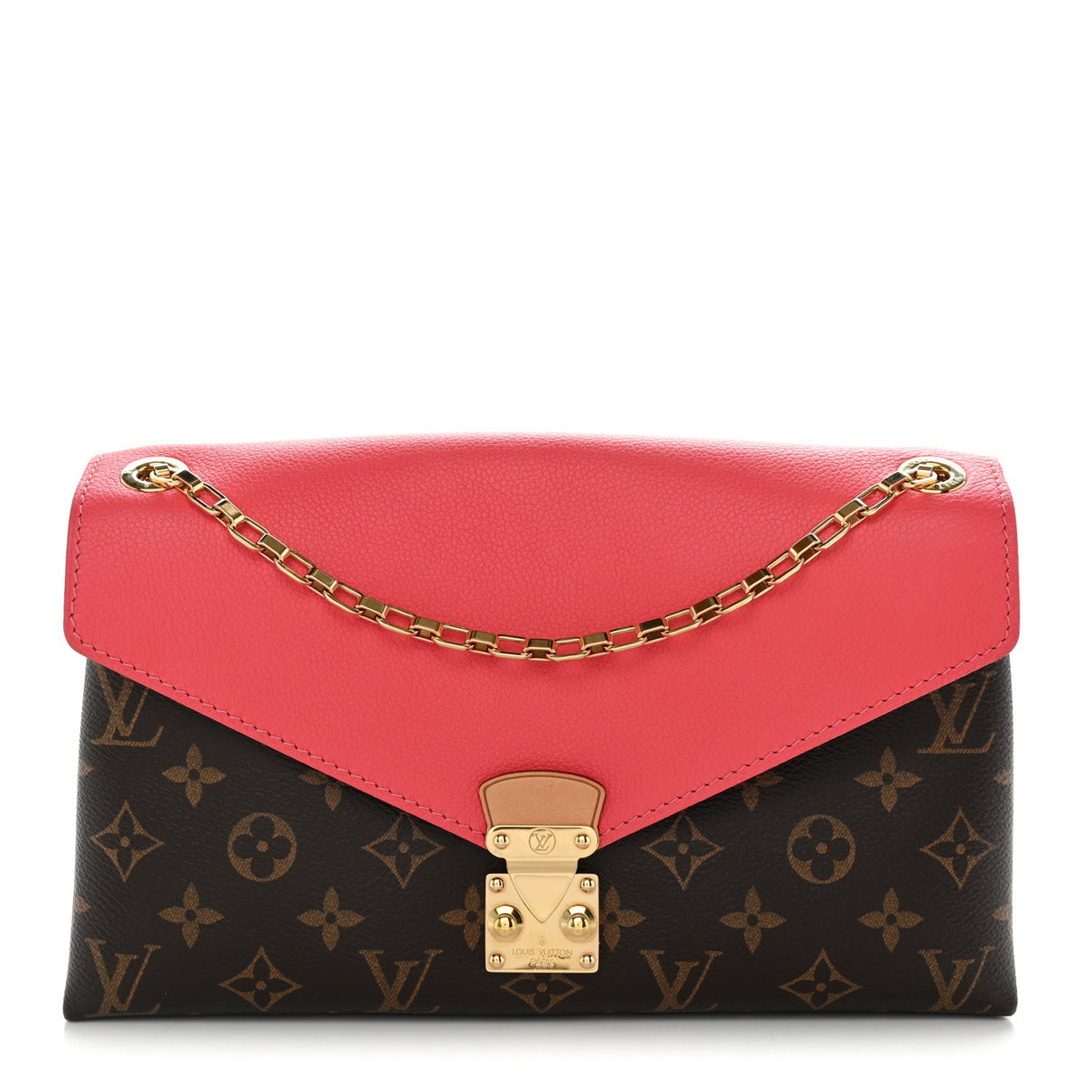 Monogram Pallas Chain Rose Litchi