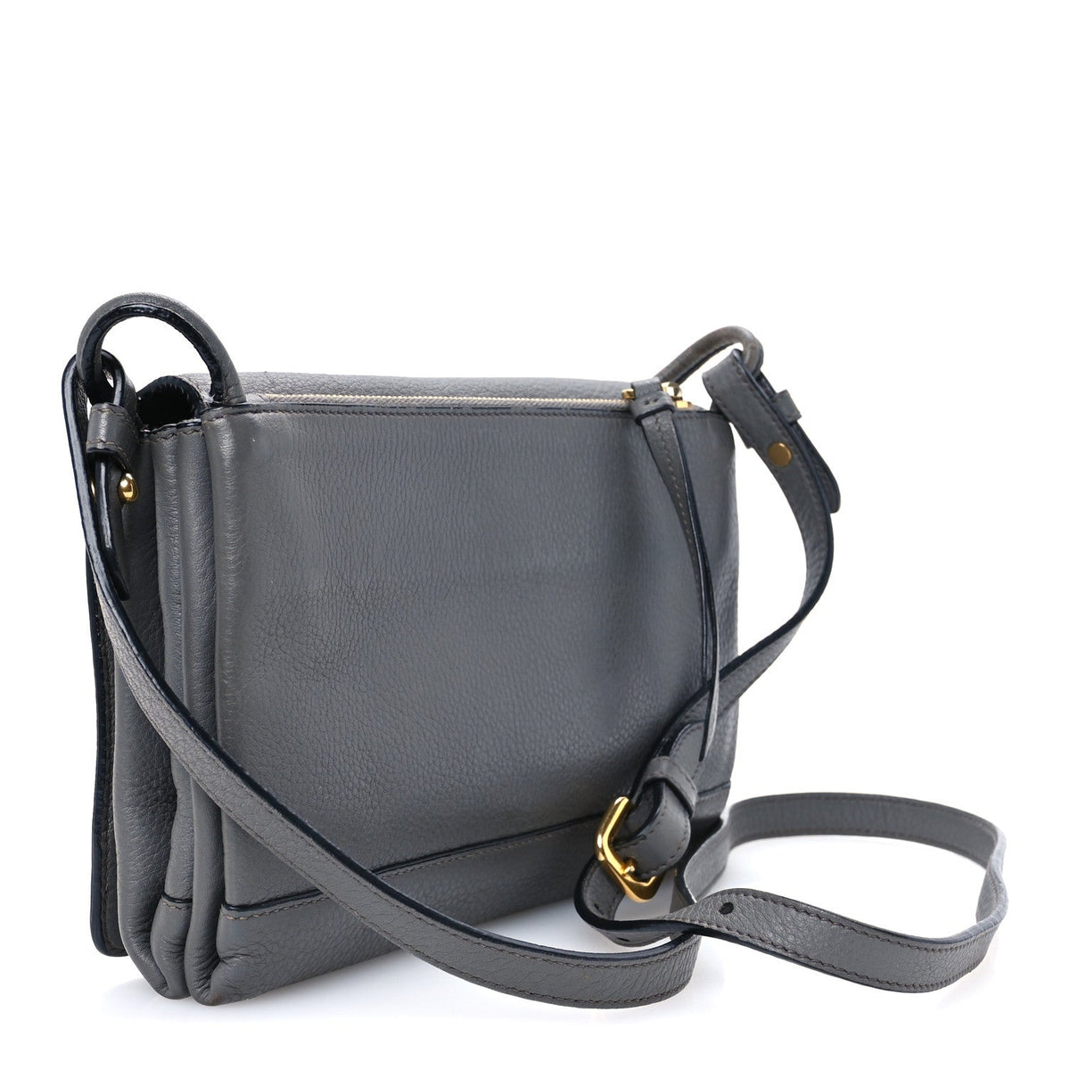 Vitello Phenix Crossbody Bag Marmo