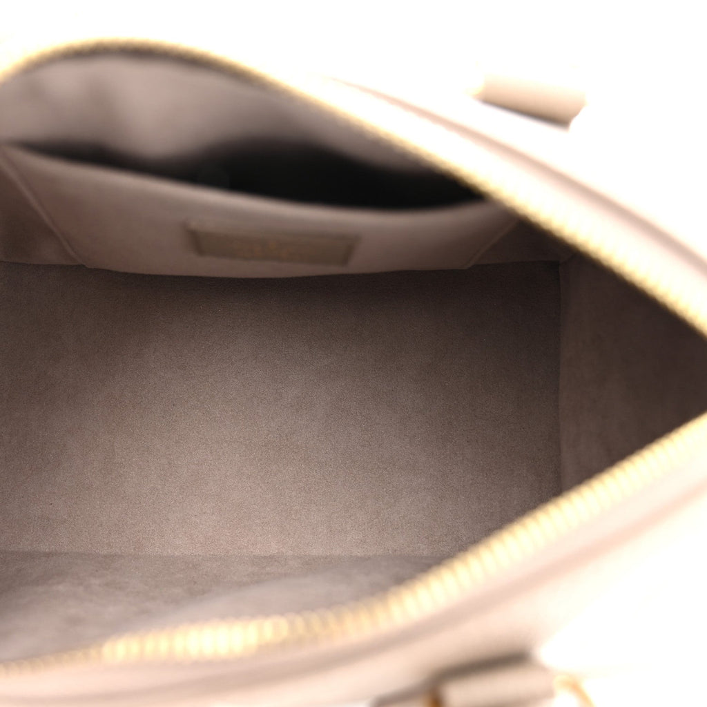 Empreinte Monogram Giant Speedy Bandouliere 20 Creme Beige