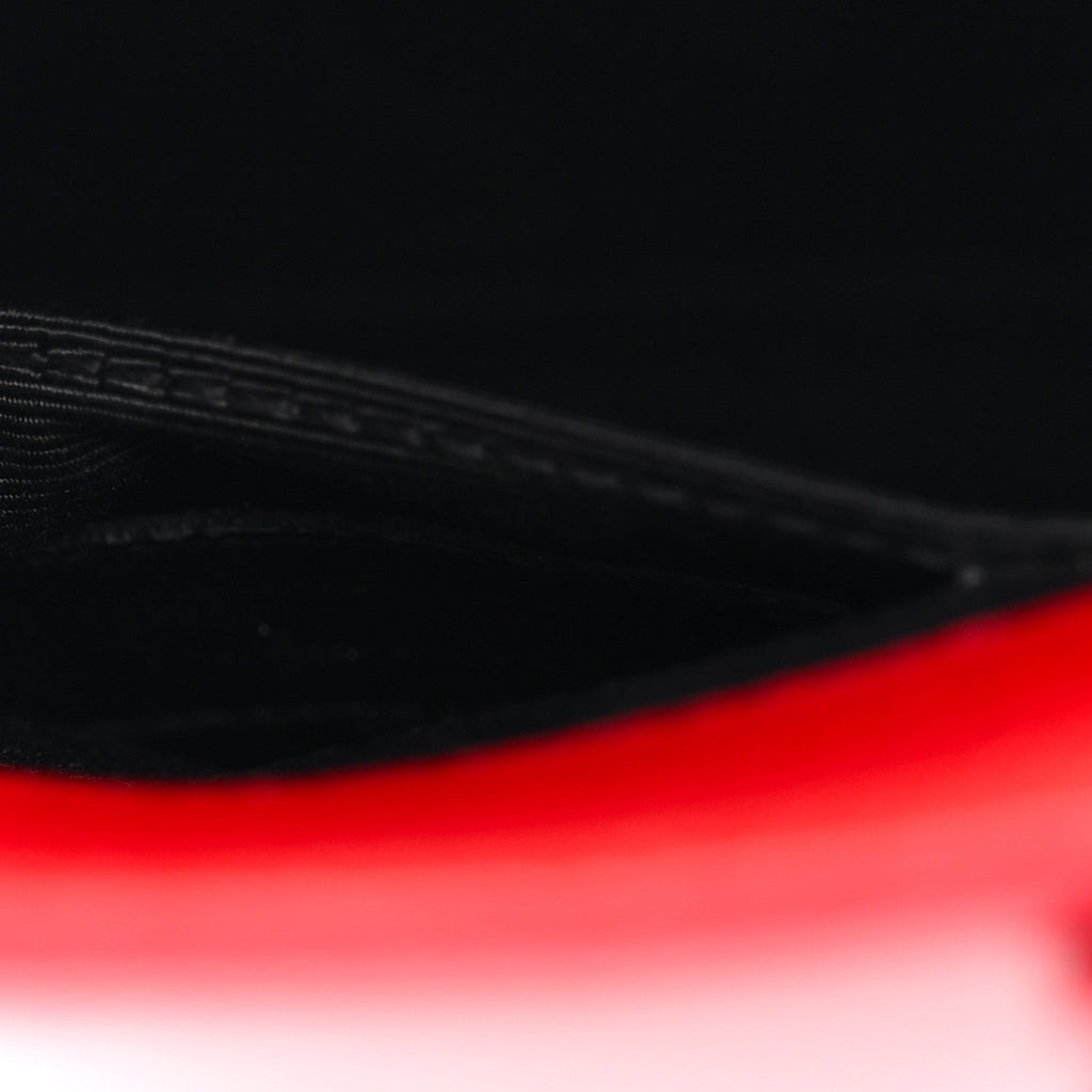 Grained Calfskin Nano Sac De Jour Lipstick Red