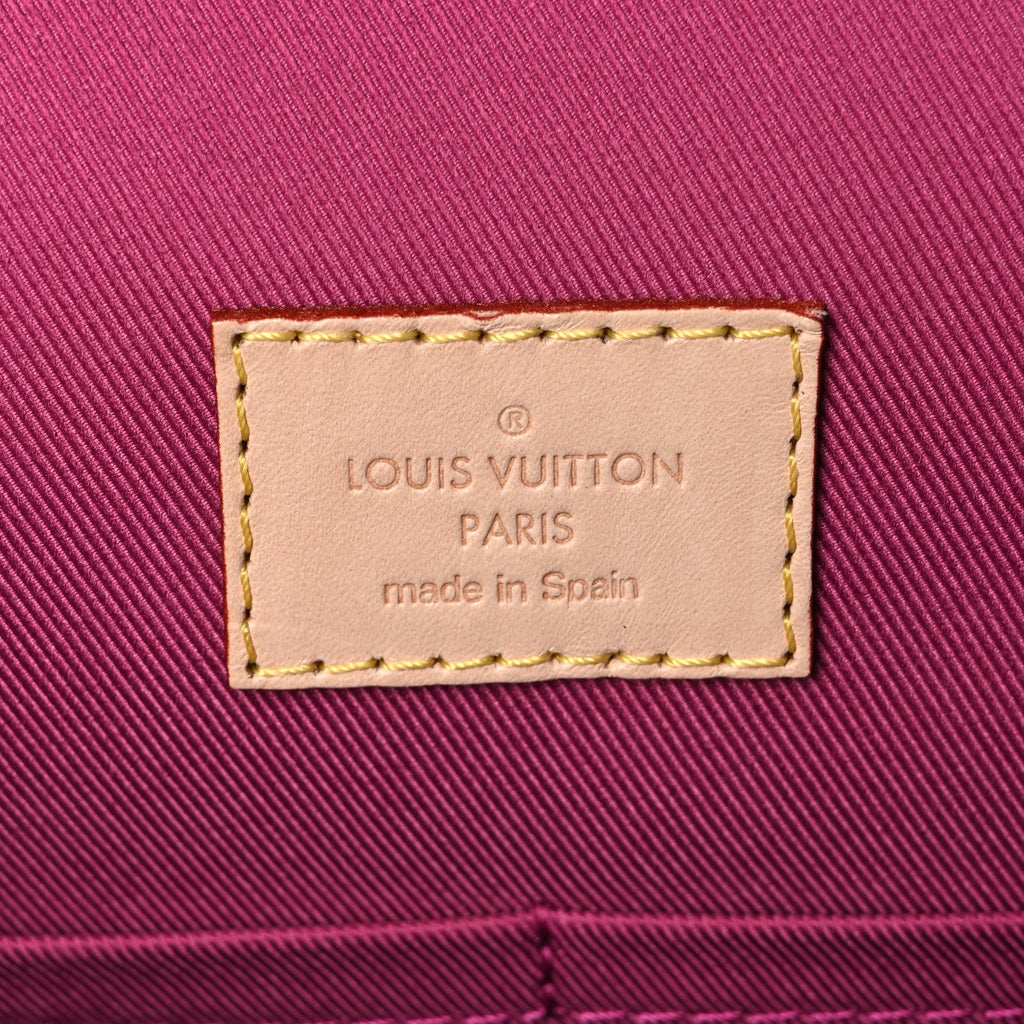 Monogram Cluny BB Bordeaux Fuchsia
